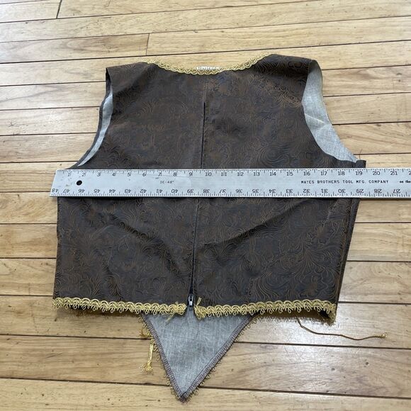 Incharacter Costume Rustic Pirate Lady XL Halloween Boots Stirups and Vest Only - Picture 10 of 16